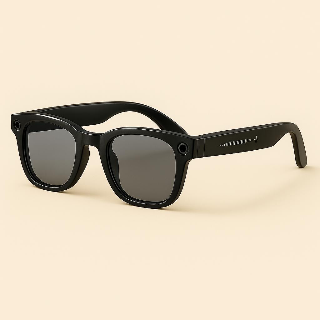 SYNKRO V2 – Lunettes High-Tech avec Caméra, Micro & IA Multilingue